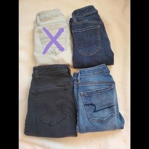 American Eagle Skinny Jean Lot